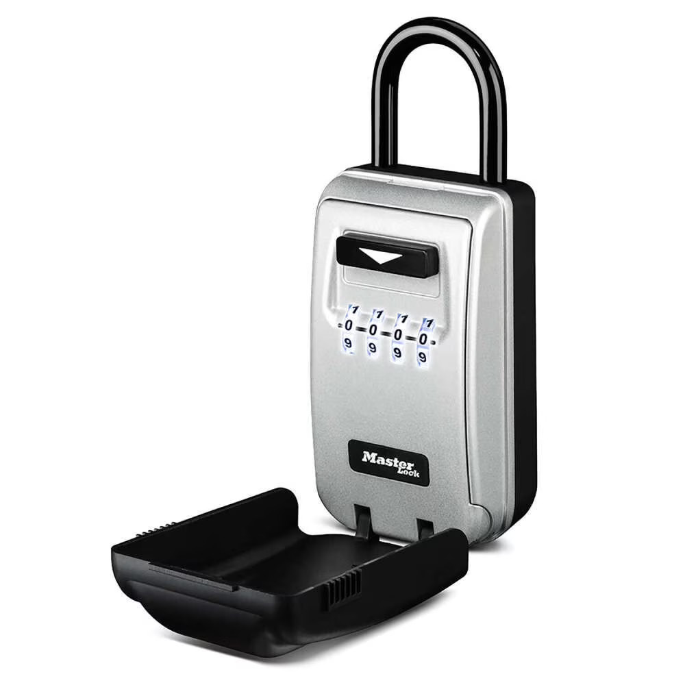 Master Lock Light-Up Dial Combo Portable Lock Box 5424EC (50)