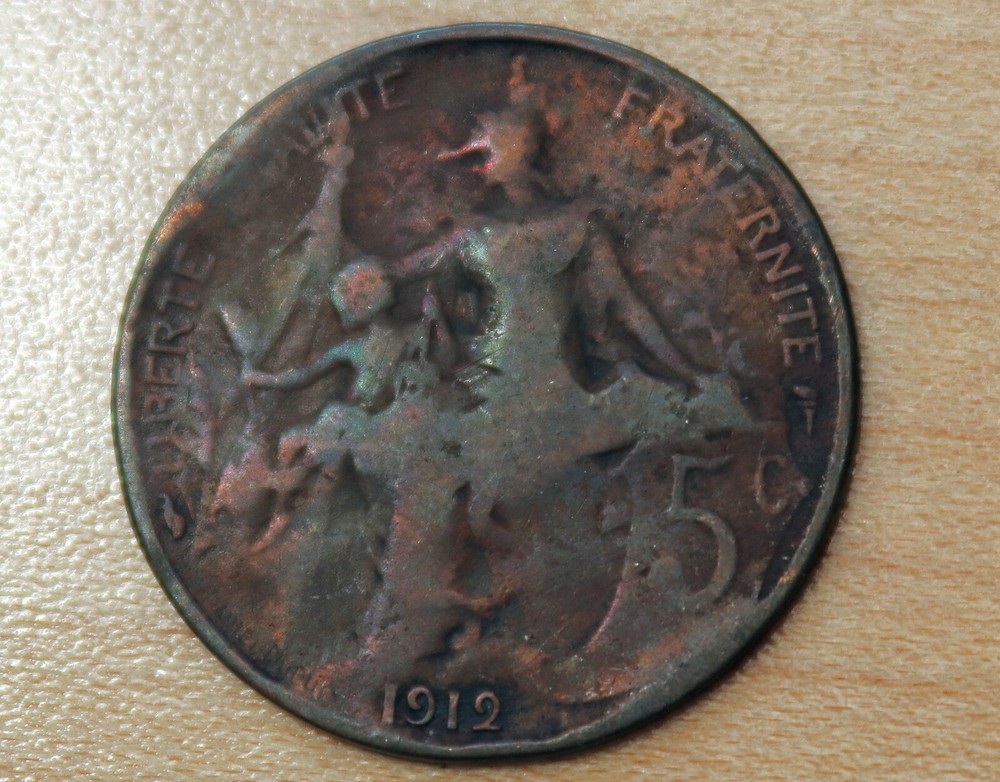 1912 France 5 Centimes