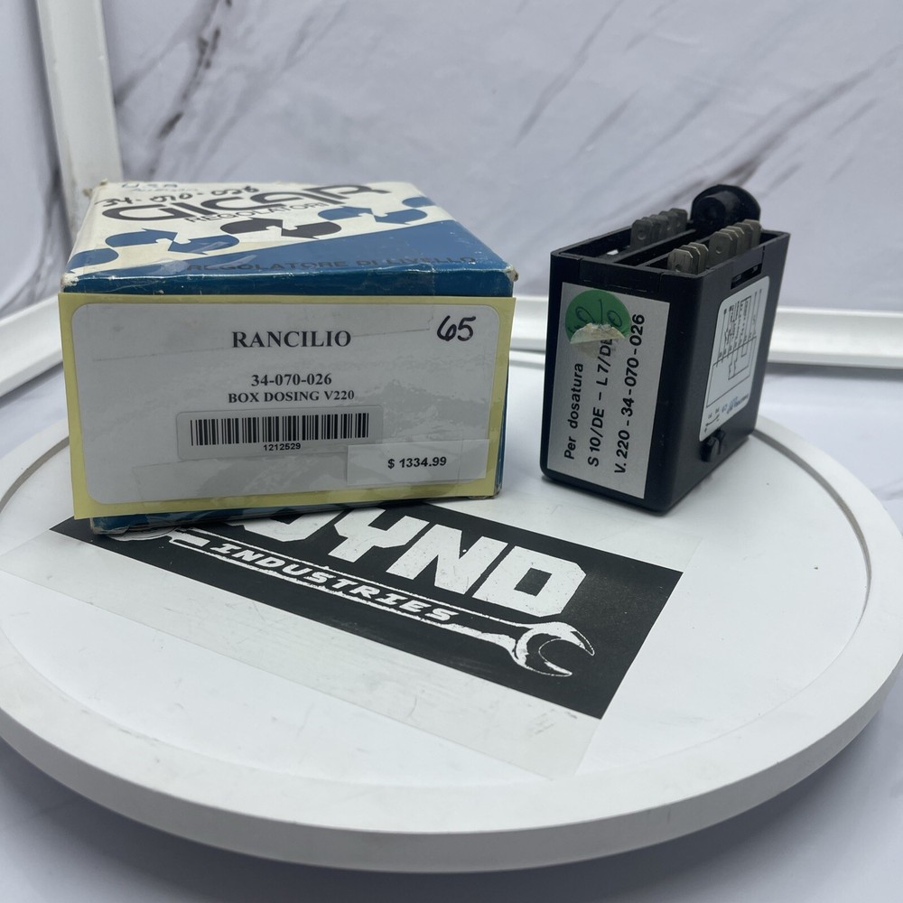 34070026 Rancilio Dosing Box V220