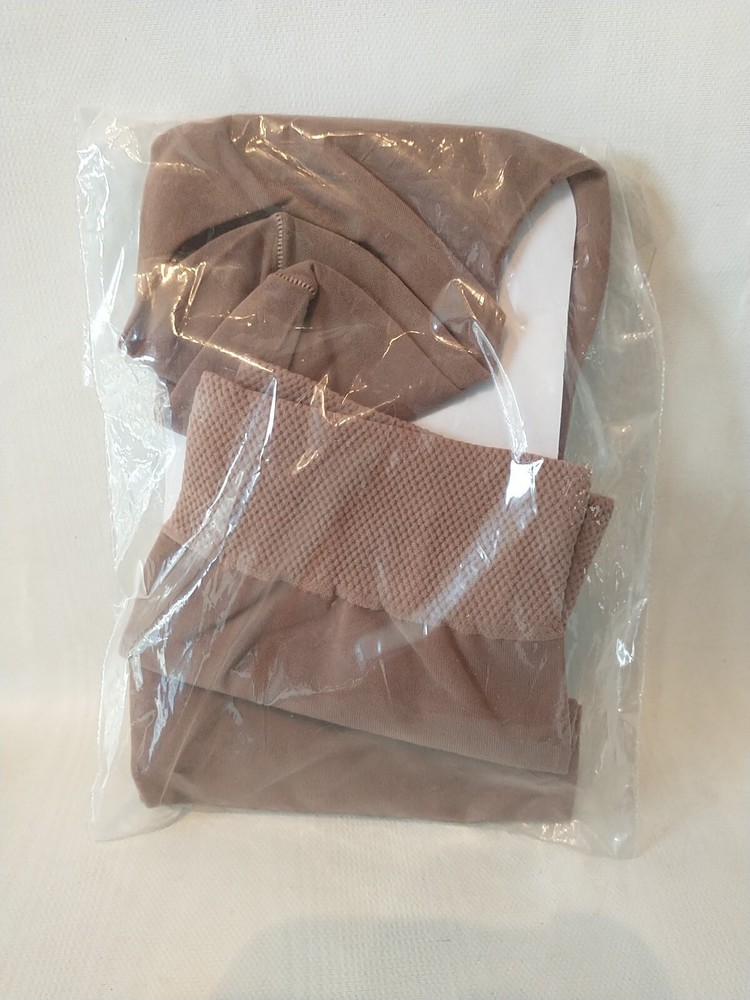 Support Plus FB1072 Beige 8-15 mmHg Compression Knee High Support Socks Medium