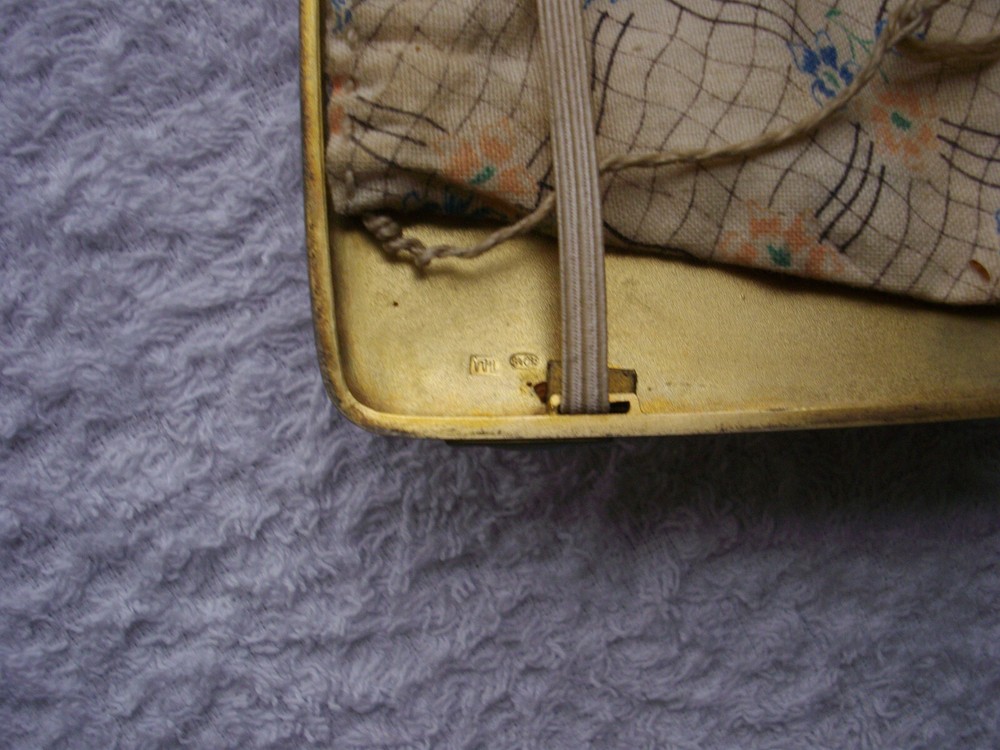 Vintage Silver Cigarette Case.Russia XIX C.