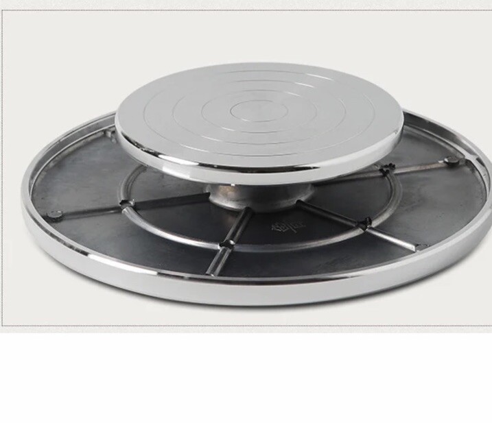 6" Lazy Susan stand , Rotating Decorating Cake Stand