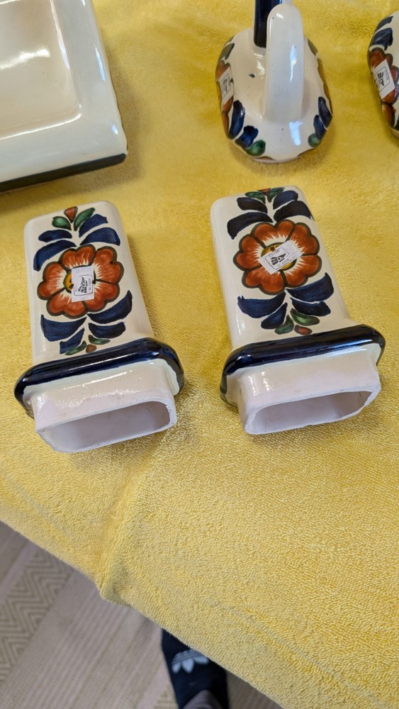 8 Piece Talavera Bathroom Set