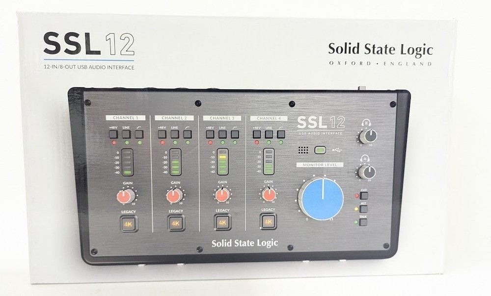 Solid State Logic SSL 12 USB 12-in/8-out USB Audio Interface