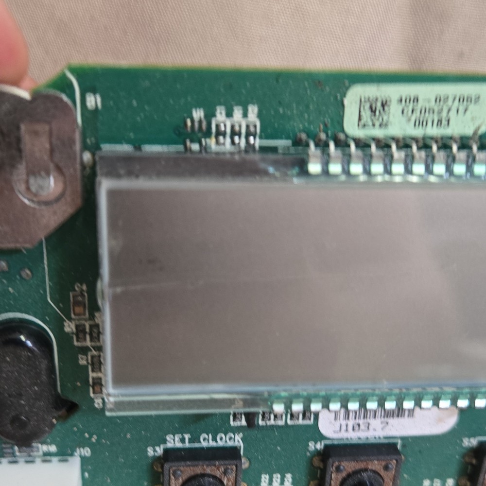 Water-Right, Inc. Control Board For Clack WS1 valve. 5 button offset