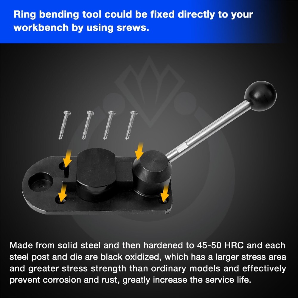 Ring Bending Machine Ring Bender Making Tool Kit Multi-Functional Jewelry Tool