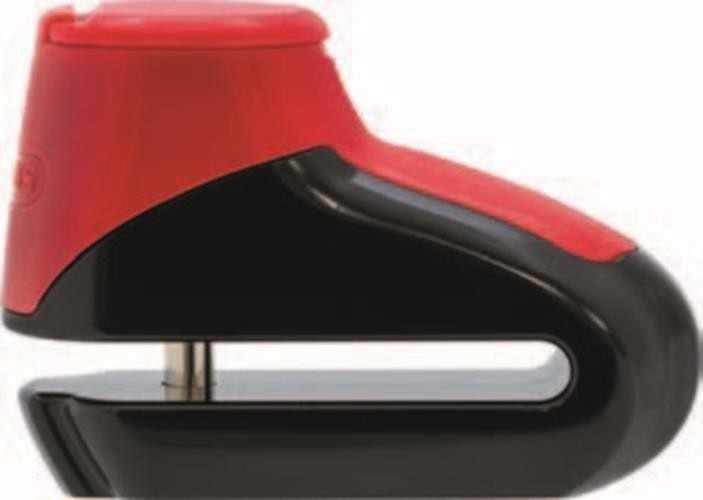 Abus 87333 303 DISC Lock Red
