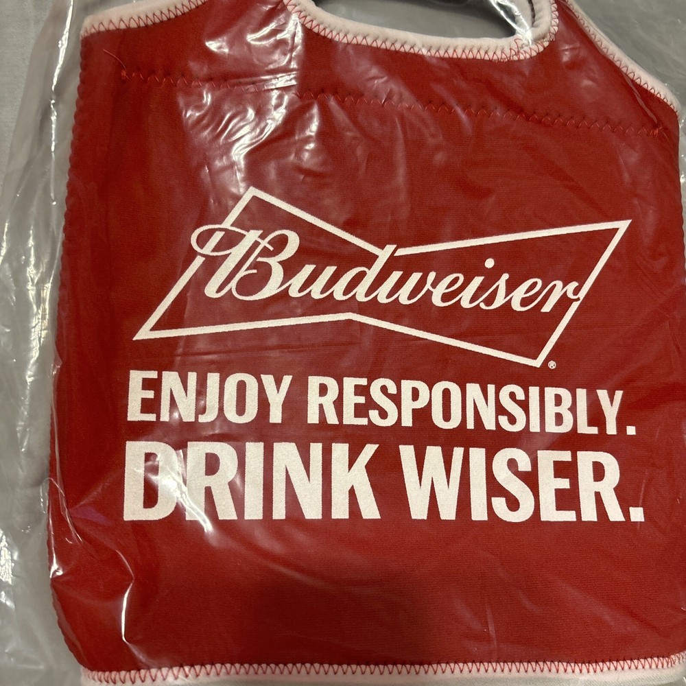 Budweiser Neoprene 6pk Cooler