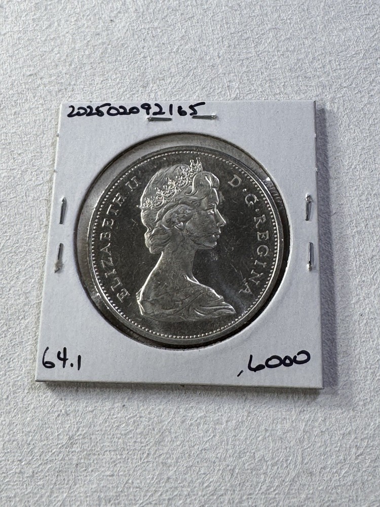1965 Canada $1 Silver Coin
