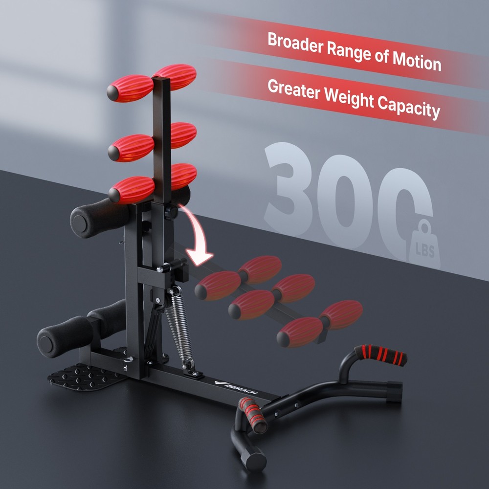 Deep Squat Adjustable Machine Glute Trainer Exercise Fitness Workout Machine New