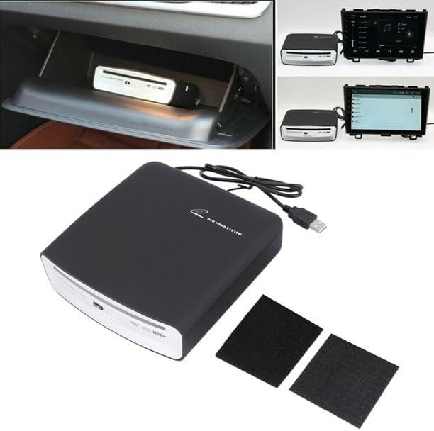 Compact USB External Car CD Player - High Sound Quality with Shock Resistance