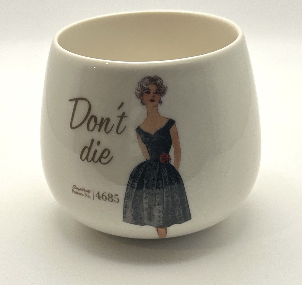 Don't Die Simplicity Pattern No. 4685 Ceramic Mini Planter