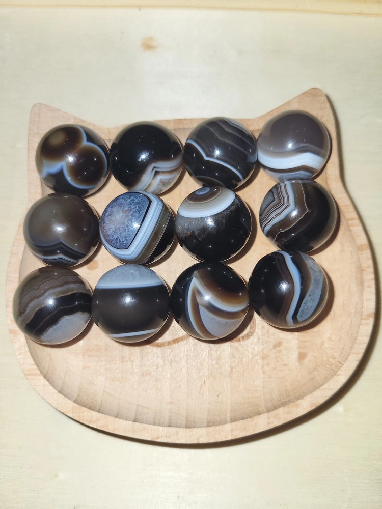 New Botswana Agate Mini Spheres - Free Shipping