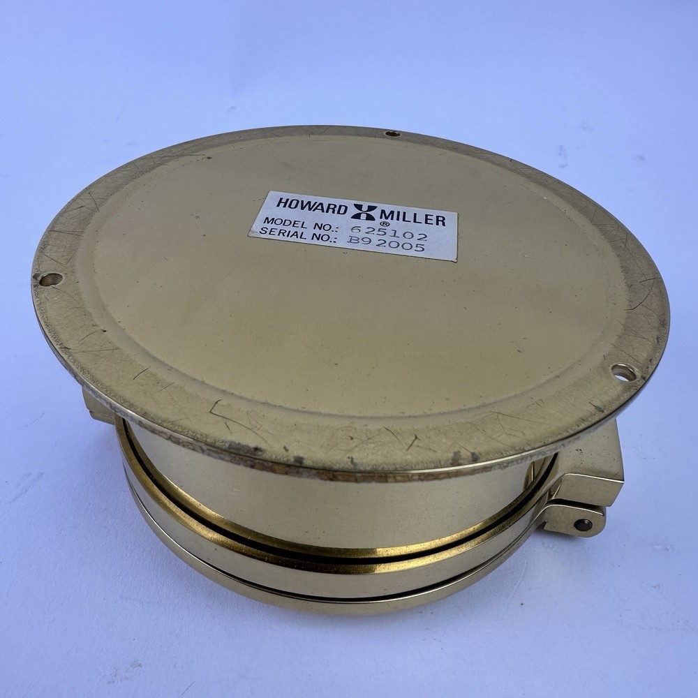 Howard Miller Solid Brass First Mate Weather Barometer 625102