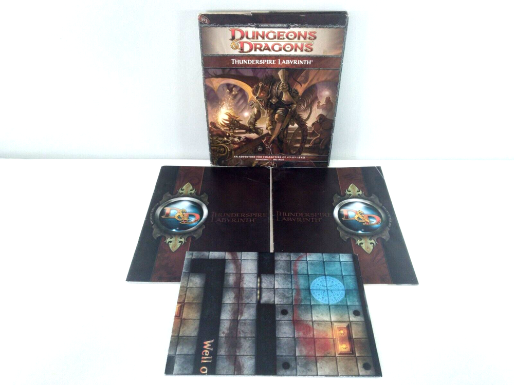 D&D Dungeons & Dragons THUNDERSPIRE LABYRINTH Adventure H2