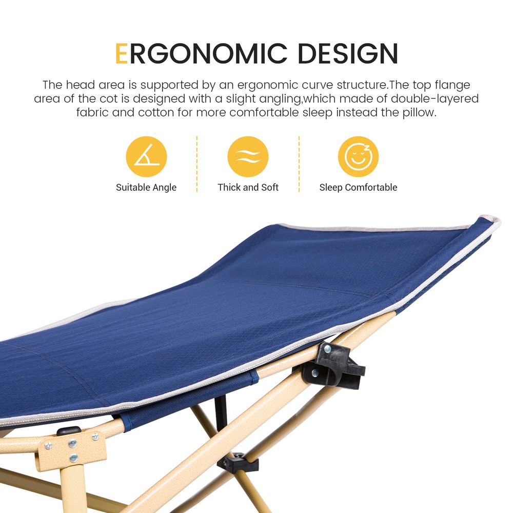 Folding Bed Camping Cot, Portable Folding Bed Suitable Camping Cot