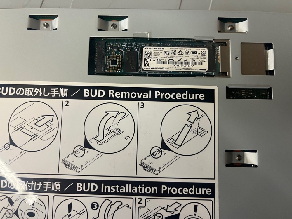 CA07554-D102 FUJITSU DX100 CONTROLLER MODULE WITH CA07336-C011 ETERNUS