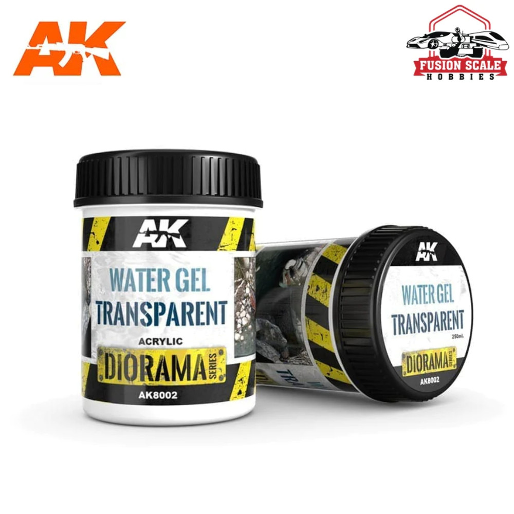 AK Interactive Transparent Water Gel 250ml AKI8002