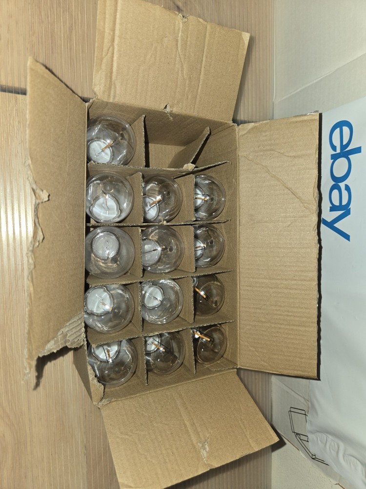 (13)Clear S14 LED Bulbs Plastic Shatterproof For String Light Bulbs Replacement