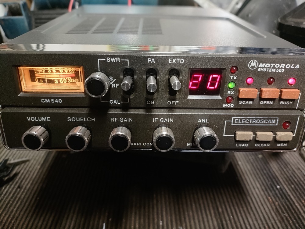 Motorola CM540 CB radio SYSTEM 500