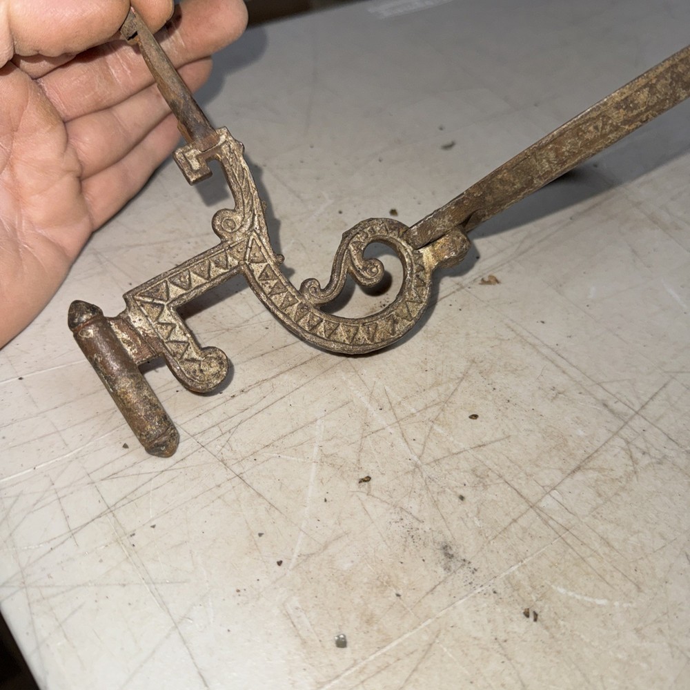 Antique Kerosene Wall Lamp Holder