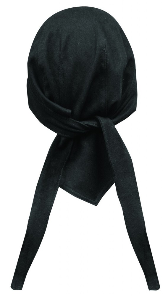 Solid Black Select Large Doo Rag Durag Skull Cap Terry Cloth Sweatband Capsmith
