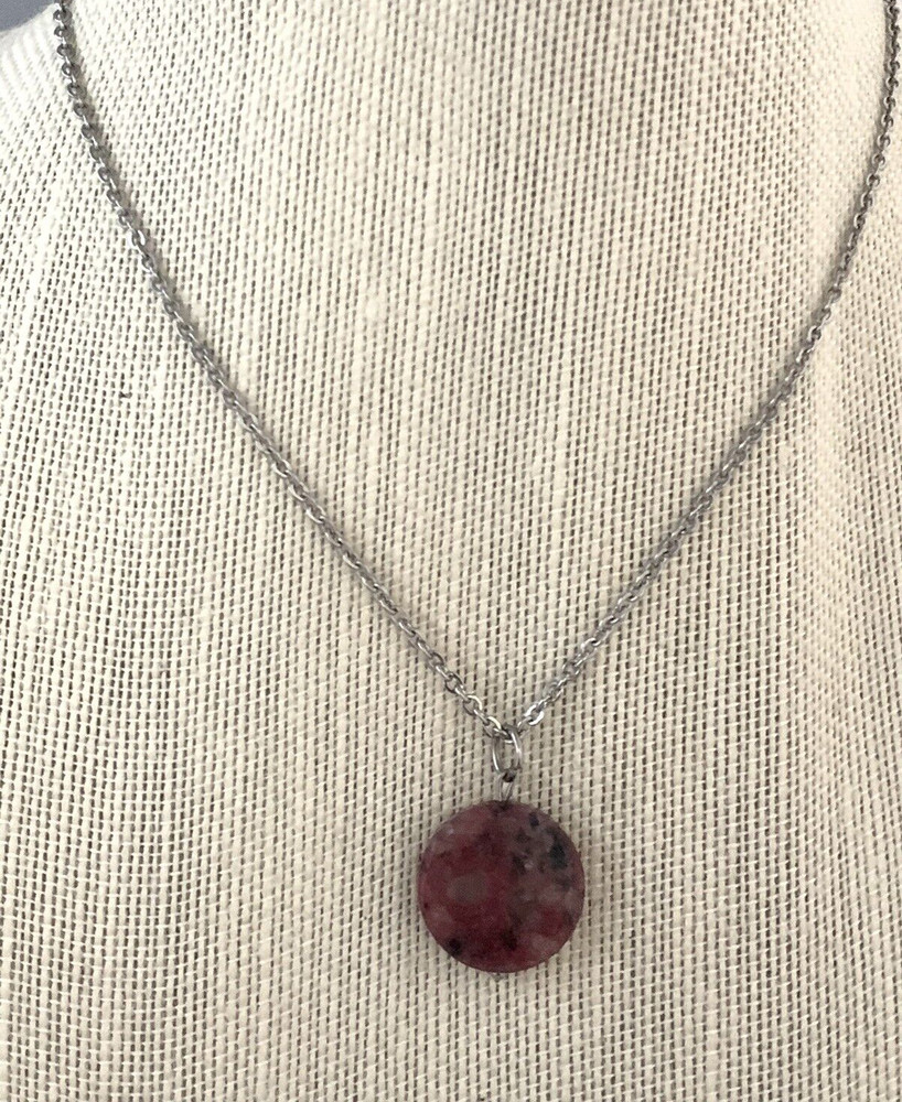 Red Stone Handmade Necklace