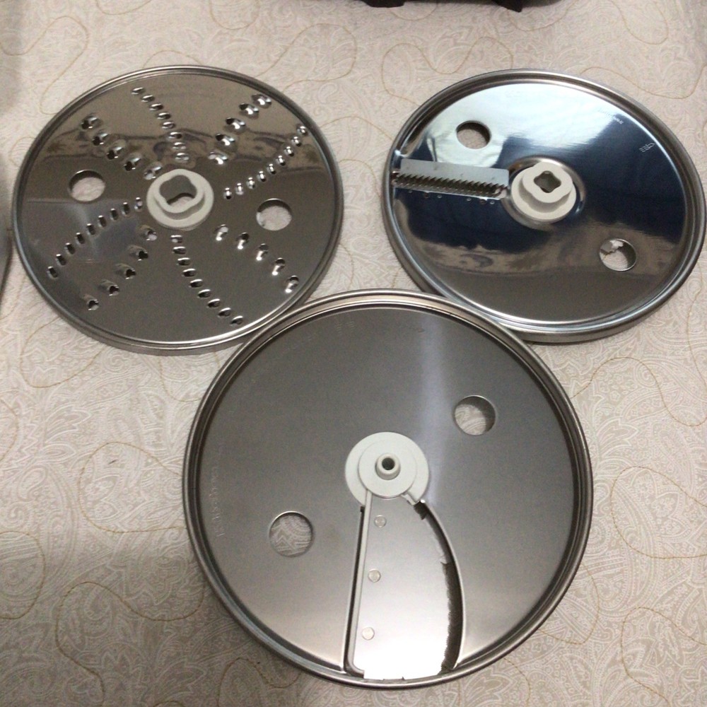 KitchenAid Food Processor Accessories Set W10424583A Discs & Blades Slice Chop