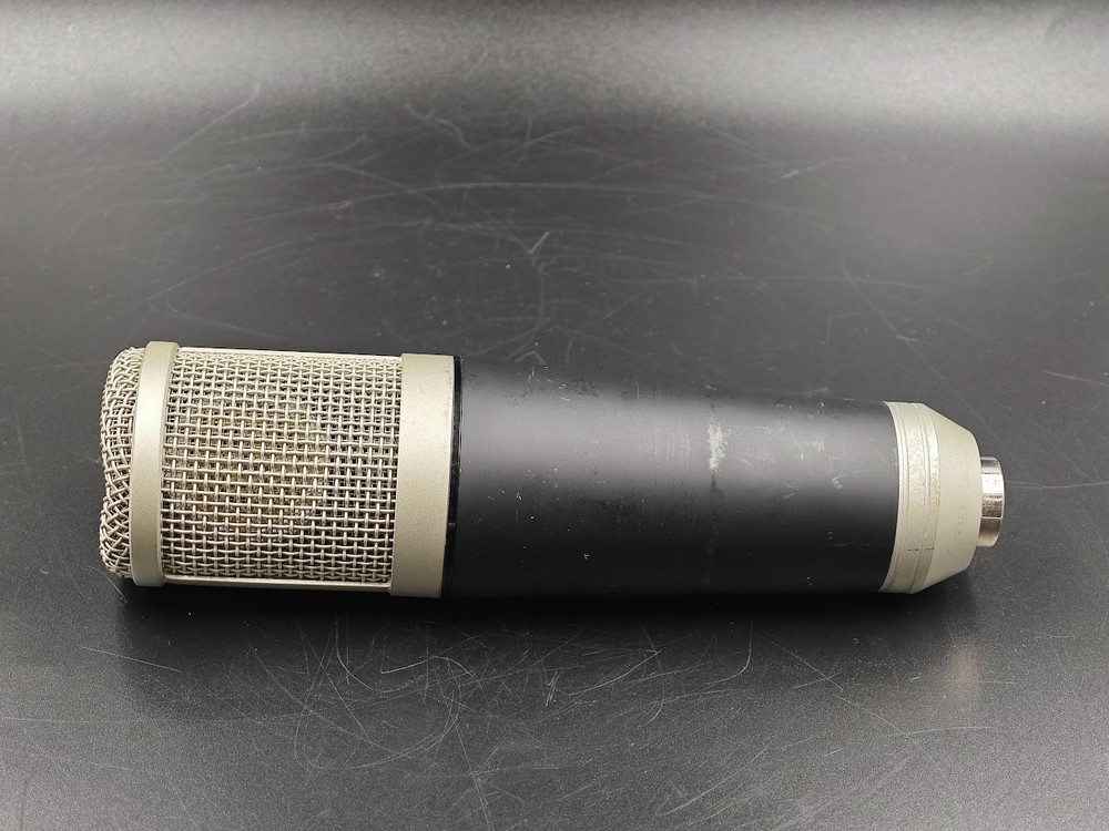 Recording MCU-02 USB Studio Condenser Microphone Black Used Working