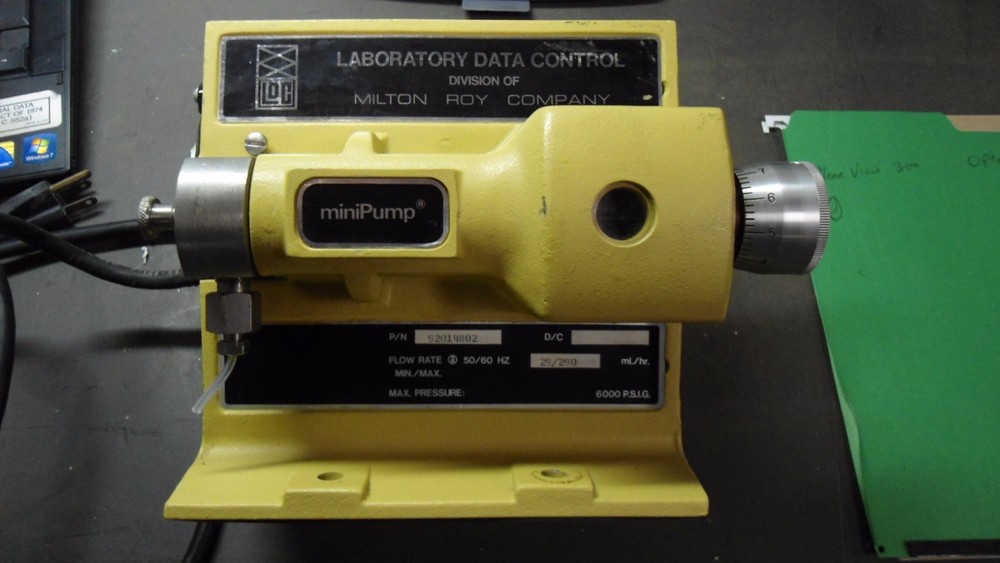 Milton Roy Company LABORATORY DATA CONTROL MINI PUMP 92014802