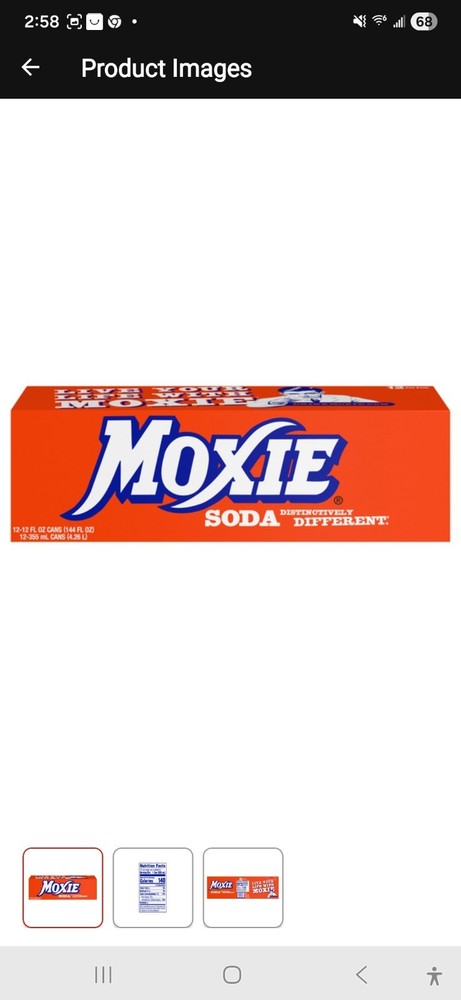 12pk Cans Moxie Regular
