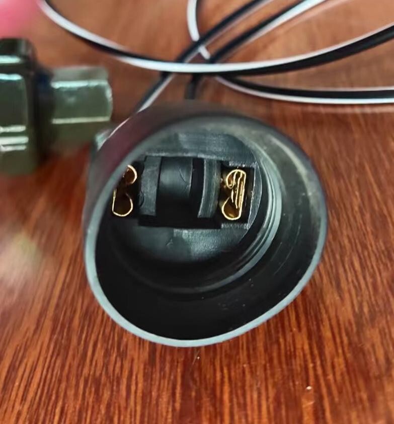 AC Binary Pressure Safety Switch Air Conditioning High Low 3/8"-24 w Wire & Plug