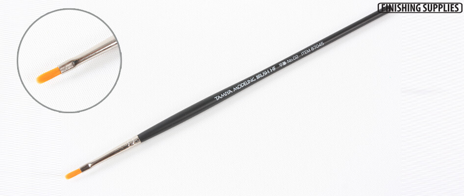 NEW Tamiya High Finish Flat Brush