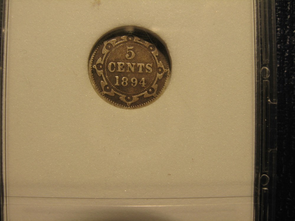 1894 Newfoundland coin set