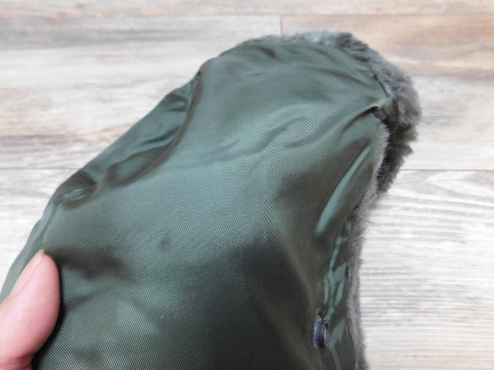 MILITARY FLYERS WINTER NYLON HELMET B 9B SIZE MEDIUM