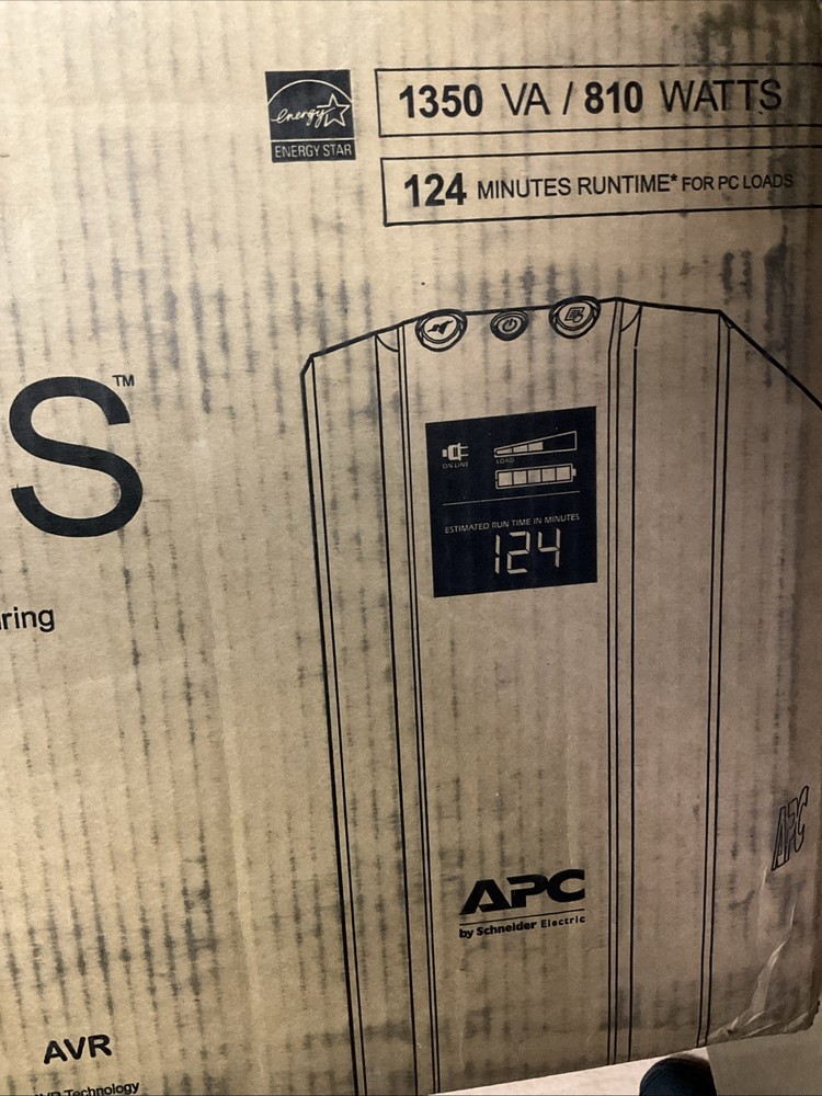 APC BX1350M Back UPS Pro 120V Compact Tower E269