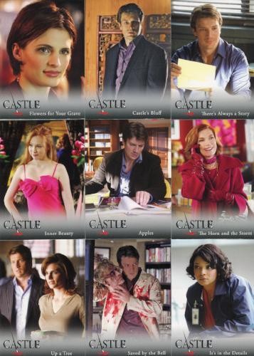 Castle Seasons 1 & 2 Base Card Set 72 Cards Cryptozoic 2012