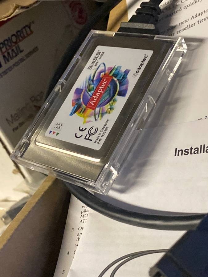 Adaptec slim SCSI APA-1450a