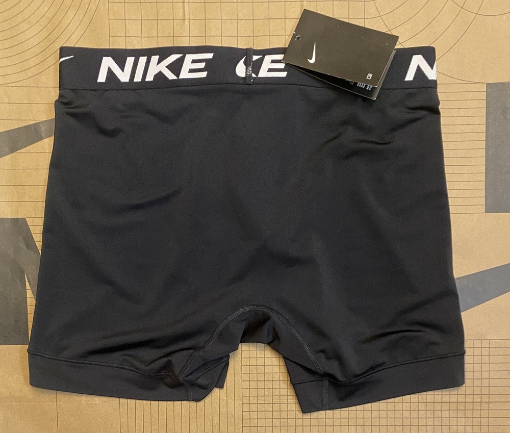 Nike Pro DRI-FIT 6" Boxer Brief Compression Shorts - Black - Men's Medium NWT