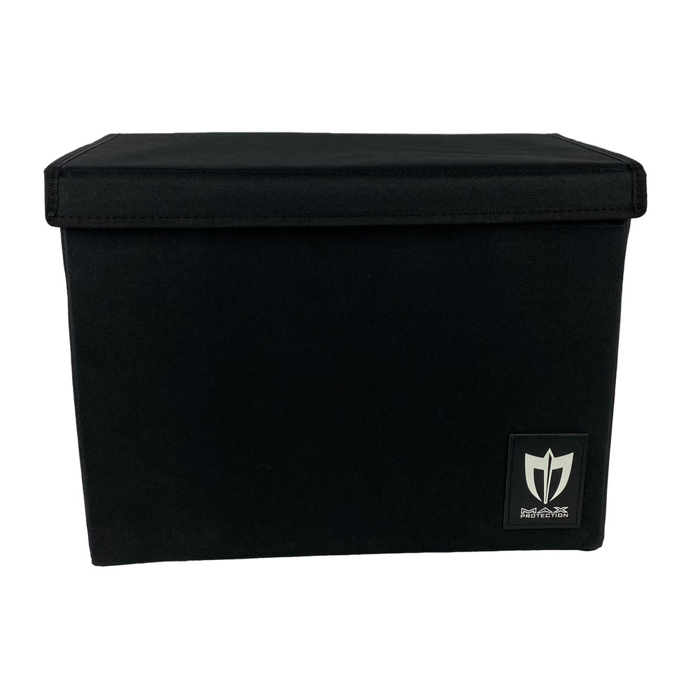 (2) MaxPro Comic Book Foldaway Light-Weight Collapsible Storage Boxes Stackable