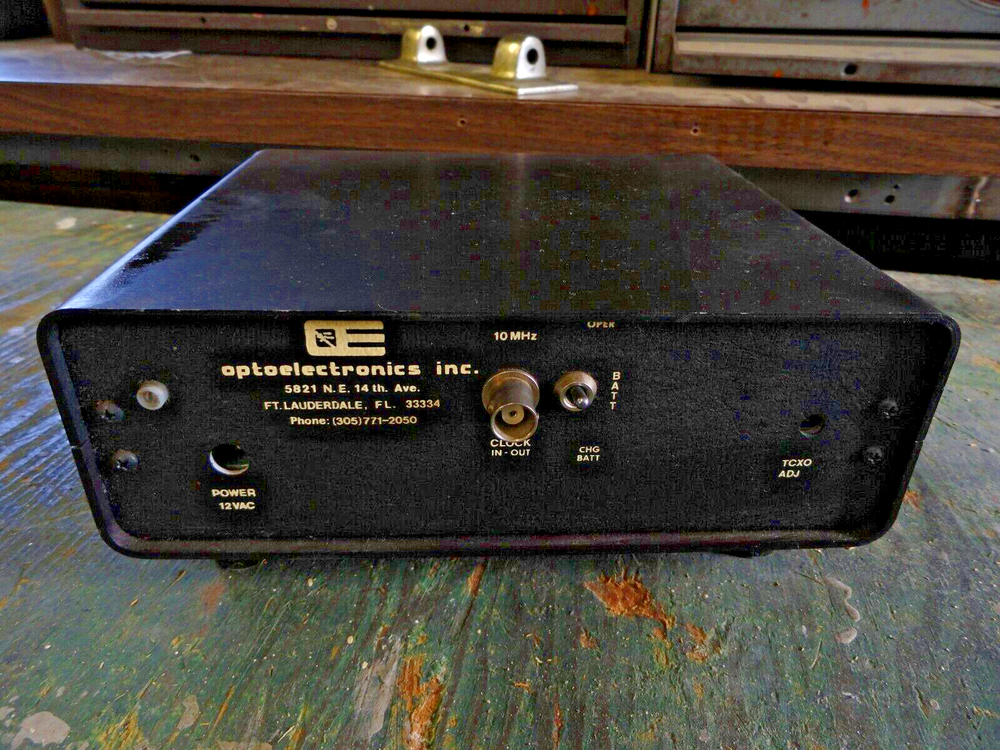 Optoelectronics 8010 Frequency Counter (Working Unit)