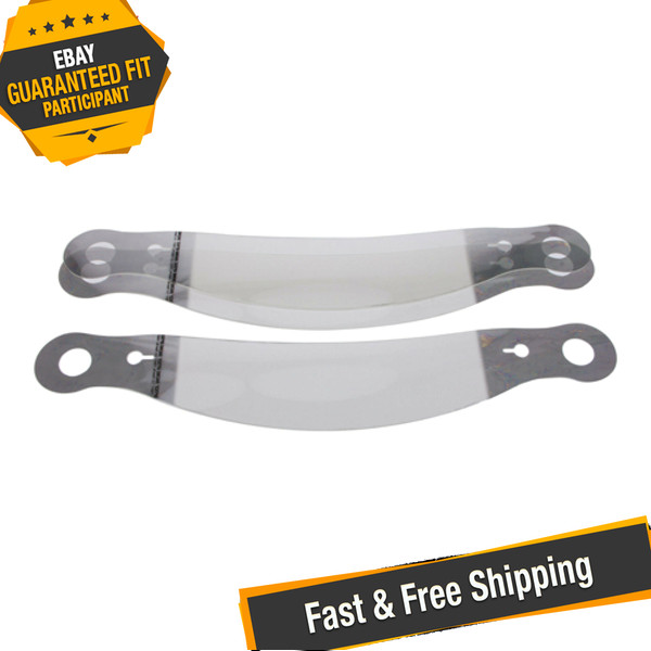 Racing Optics 10204C 2 mil Laminated Tearoffs XStack 10 (Clear)