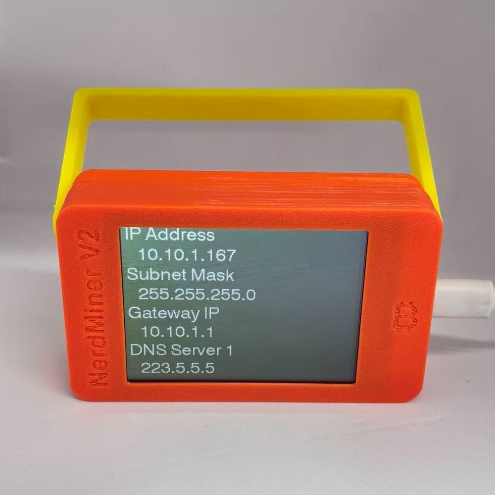 NerdMiner Plus V4.0.0 + Nerd Bitcoin Miner 700+ KH/s 2.8" touch display