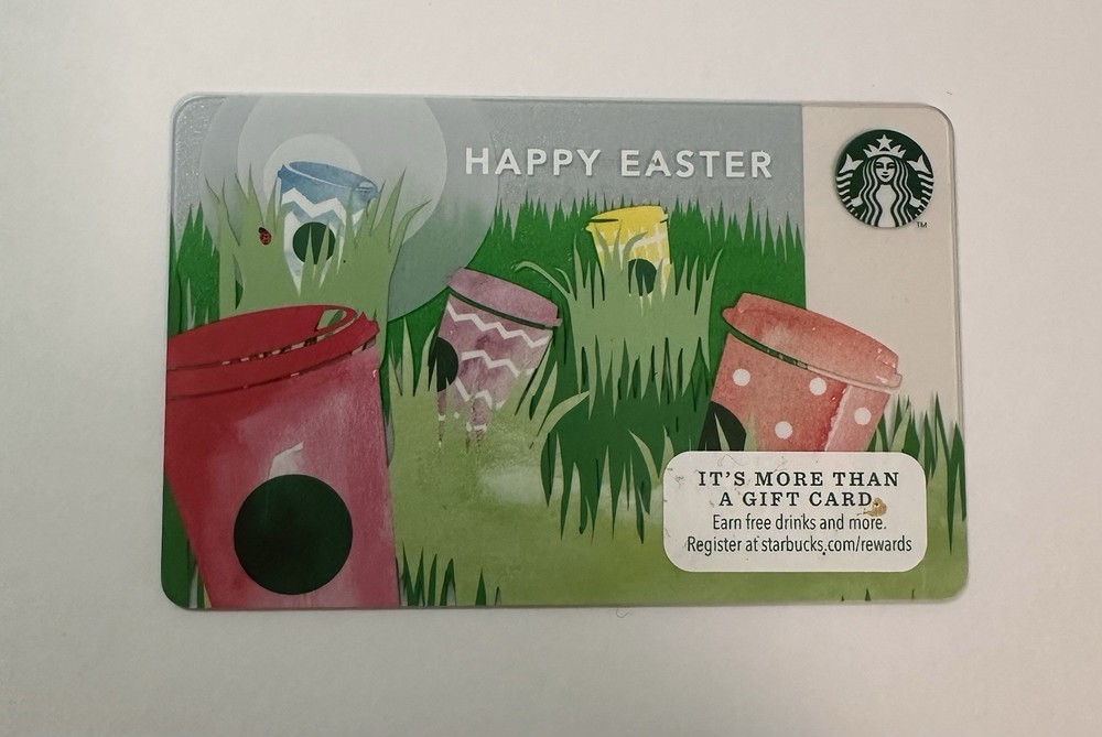 Starbucks Gift Card Collectable 2013 “Easter”