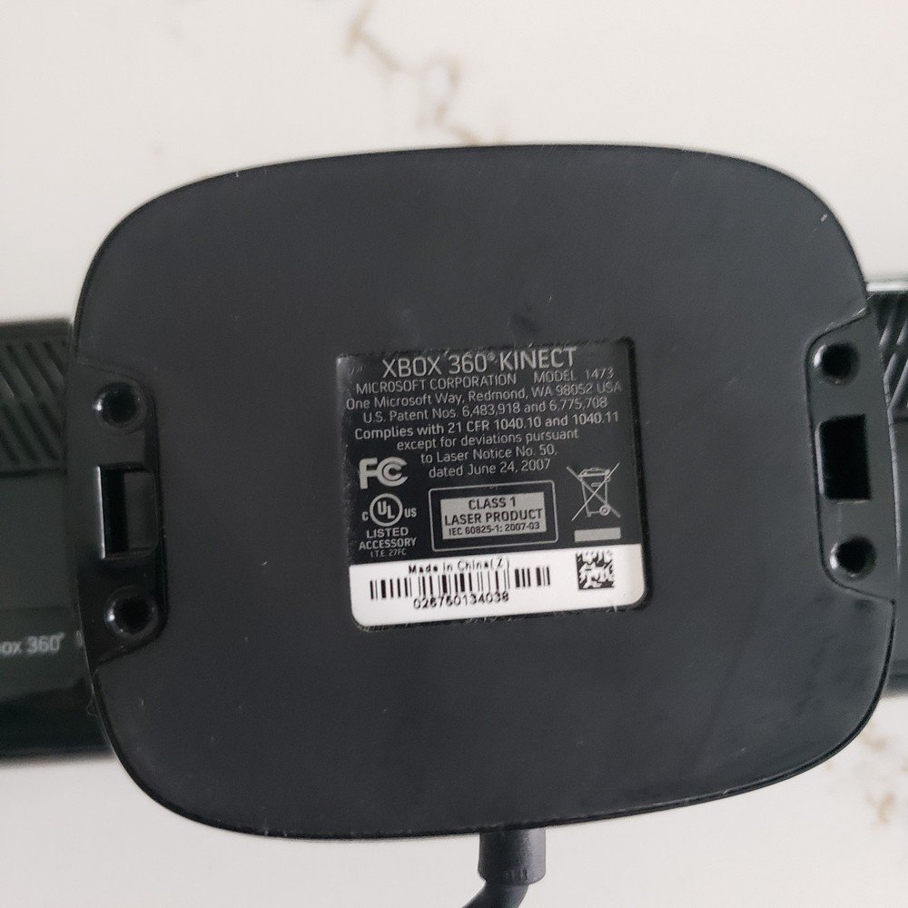 Xbox 360 Kinect Sensor Bar Model 1473 Motion Camera Genuine Microsoft