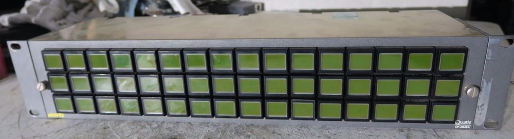 Evertz cp2048a router matrix panel