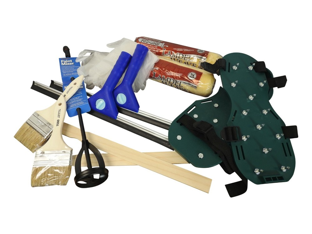 Epoxy Coat Flooring Installation Medium Tool Kit