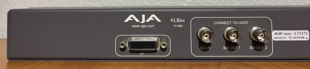 AJA KLBox 101885 Video Editing Hardware Breakout Box