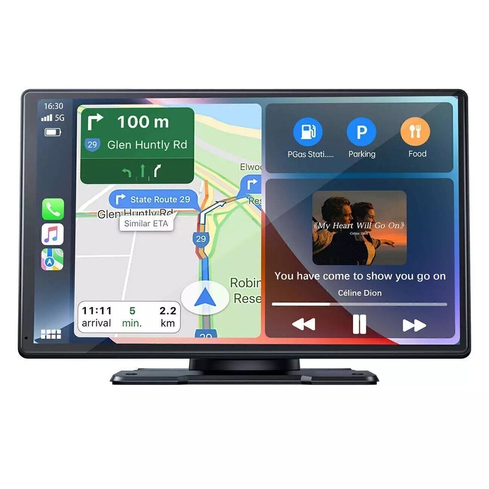 9" Touch Screen Car Stereo Wireless Apple Car Play Android Auto + Backup Camera