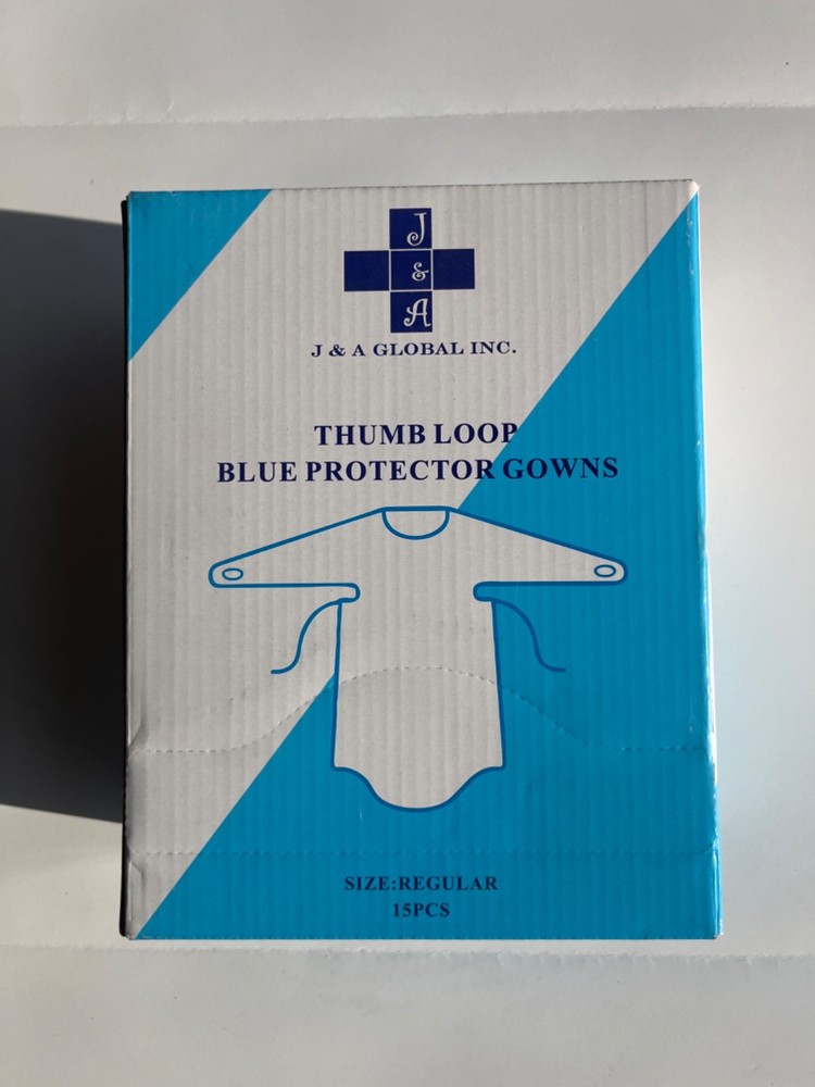 Thumb Loop Protective Gowns (15 pc)